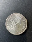 Liberty Draped Bust Design 1 Troy Oz .999 Fine Silver Bullion Round Ounce (A)