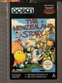 Nintendo NES the New Zealand Story Game, Box with Manual
