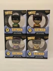 MIB Lot Of 4 Funko Dorbz Batman Figures Green Yellow Orange Purple Set 1