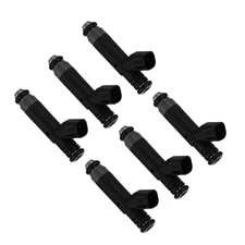 6x Direct Replace Injectors for Ford F-150 V6 4.2L 2005-2008 FJ869 Front Mount
