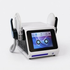 Professional Dual Handle EMS Body Sculpting Machine HI-EMT Muscle Fat Burning