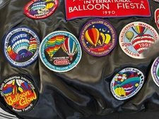 AIBF BALLOON PINS & PATCHES 28 ITEMS ALWAYS FREE SHIPPING CONT. USA