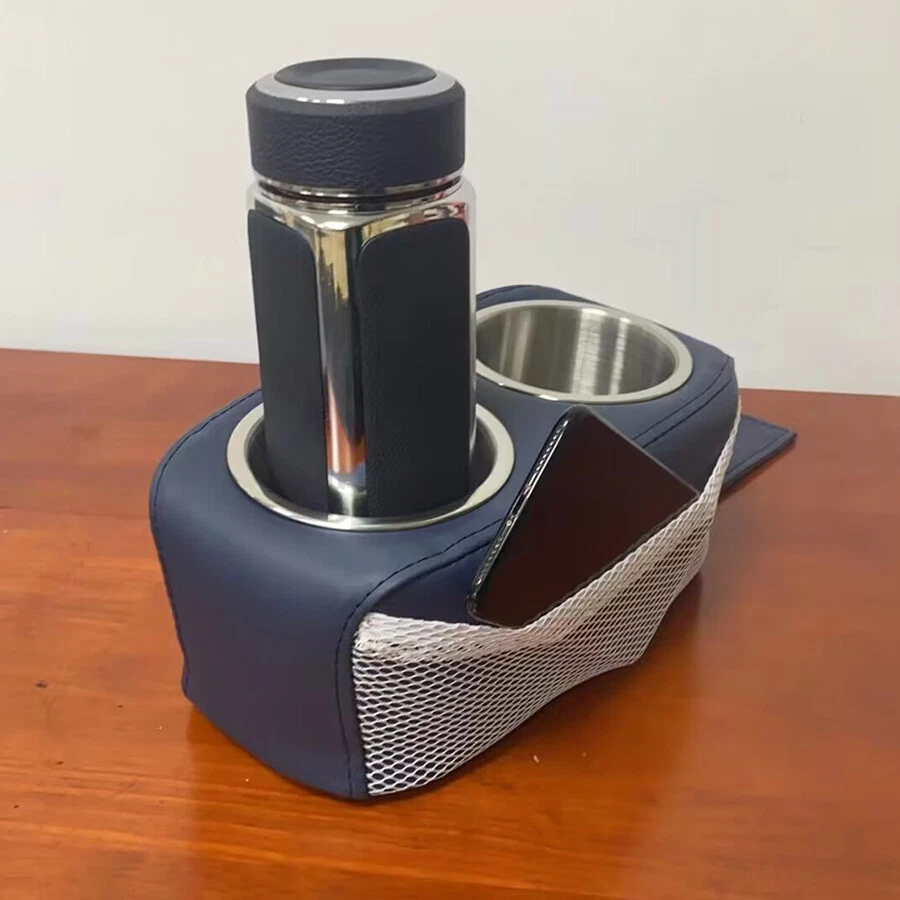 Portavasos doble portavasos impermeable portabotellas para autocaravana yate barco sofá Foto 4 de 4