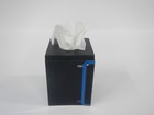 Tissue Box Cover License Plate Chevy Bow Tie Chevrolet Blue Black Home Decor  — photo 5