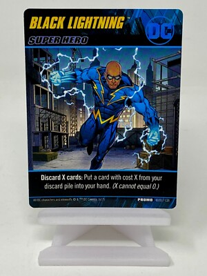 DC Comics Deck-Building Game Black Lightning Promo Card