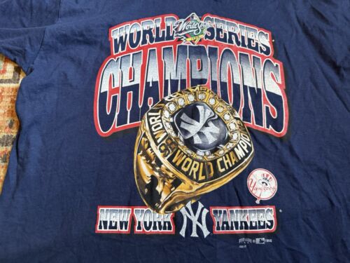 Vintage New York Yankees World Series Champions Ring 1998 T-Shirt Gr. XXL selten - Bild 2 von 6