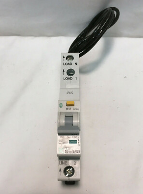 Moeller X Pole PKS6-16/1N/B/003 Single Module B Curve 16A 240V 30mA Trip RCBO 