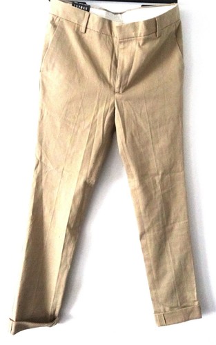 Topman stretch skinny chinos in stone 