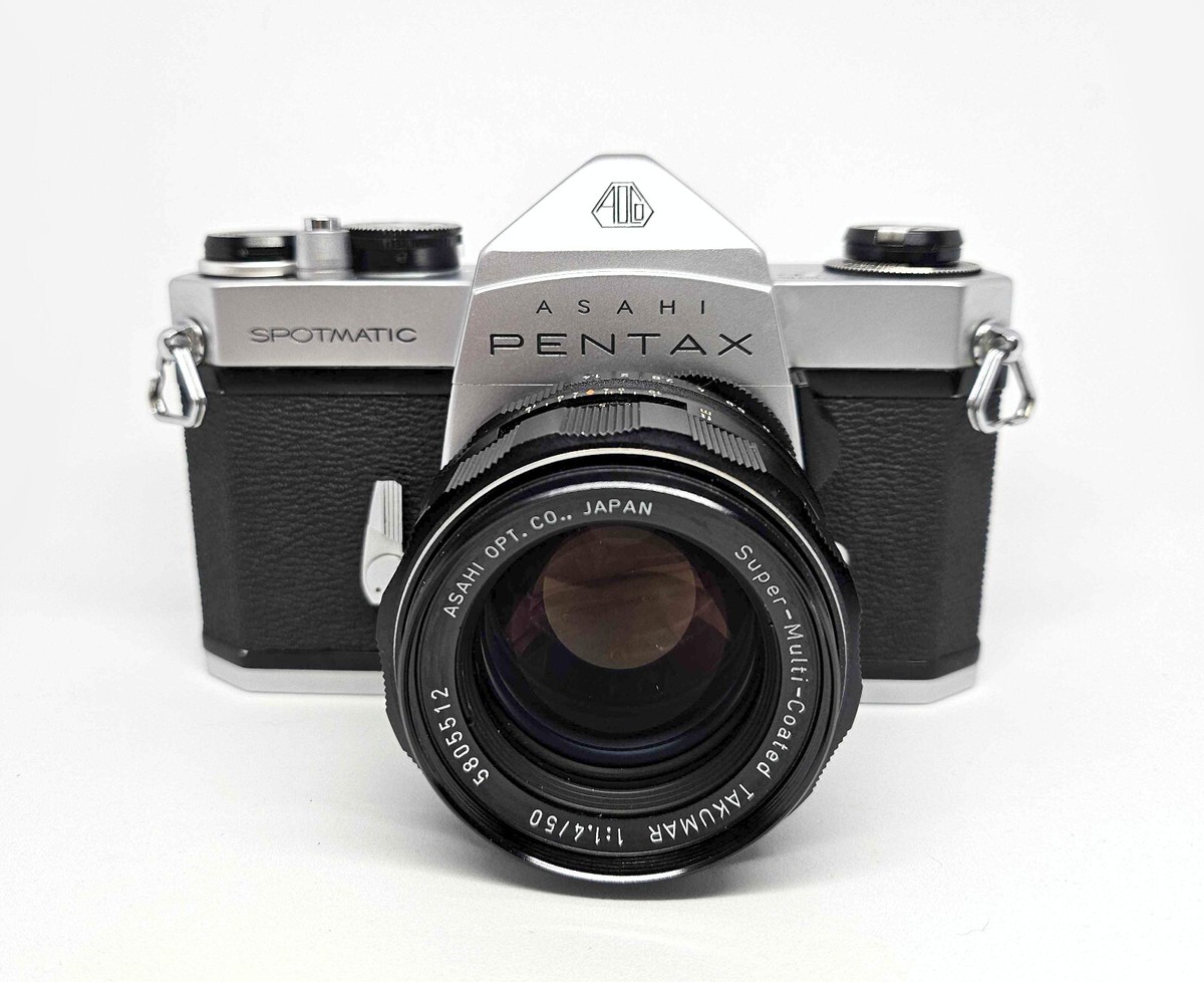 Tested Working Asahi Pentax Spotmatic Film Camera + SMC Takumar