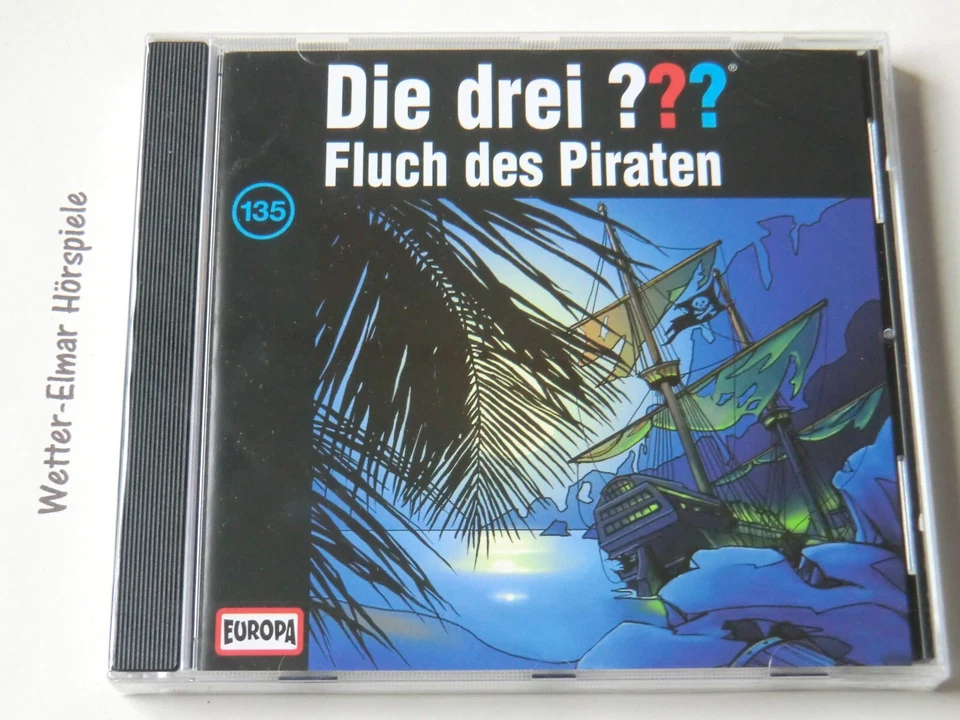 Die Drei ??? Fragezeichen - Fluch des Piraten - CD - Folge 135 - NEU & OVP - Bild 1 von 1