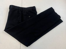 Tommy Hilfiger Men's Black Solid Dress Pants 32X29 $78