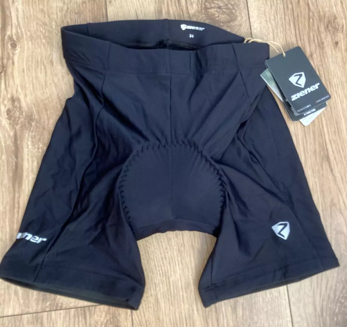 Ziener Womens Naira X Function Hybrid Cycling Shorts BLACK UK 6 EU
