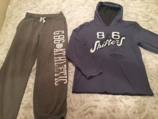 Gap Boys Active Sweatpants Pants Hoodie Hoody Reversible Motorcycle Medium M 8