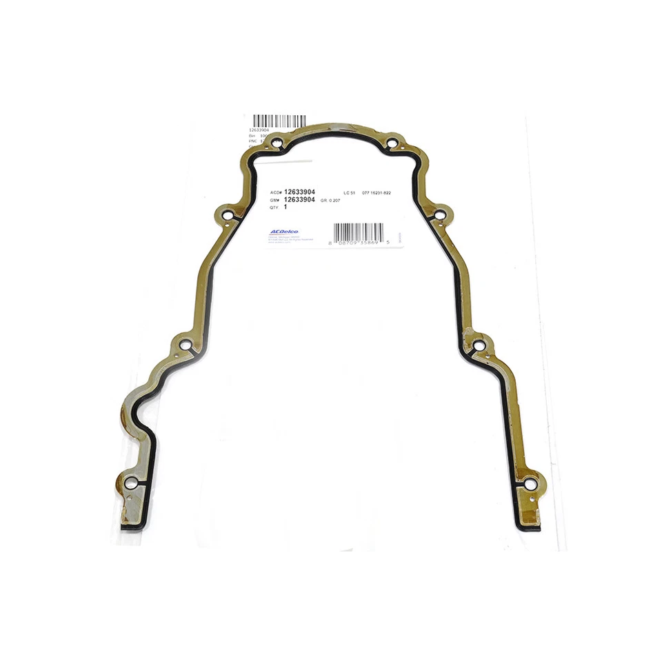 Junta de sello de manivela del cigüeñal del motor GM 1997-2012 NUEVO FABRICANTE DE EQUIPOS ORIGINALES Chevrolet GMC 12735382 Foto 2 de 4