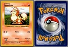 1999 Pokemon, Base Set Shadowless, #28/102 Growlithe, Uncommon