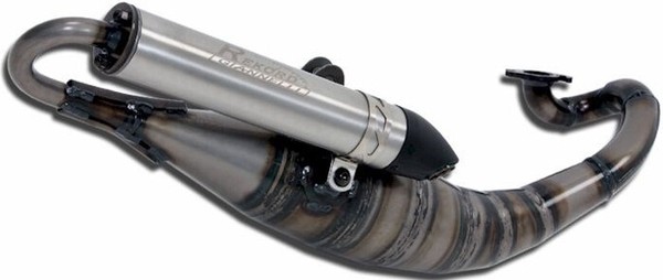 Auspuffanlage Komplett Giannelli Rekord FüR Piaggio NRG 2000 2001-image