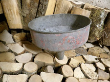 Ancien entonnoir de garage en zinc,objet de métier,vidange,atelier,décoration