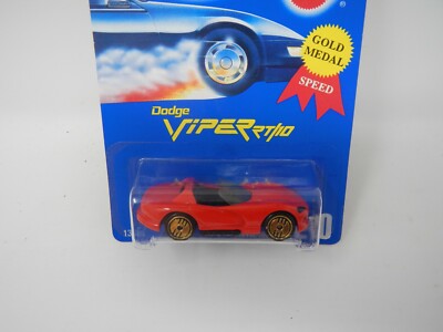 Hot Wheels Dodge Viper RT/10 #210 Red - Blue Card | eBay