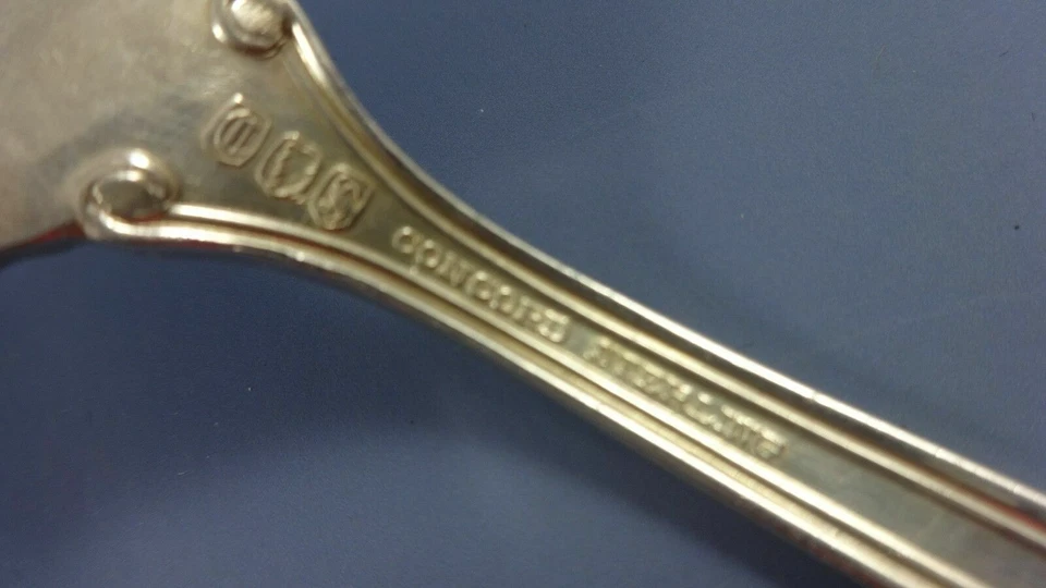 Georgian Shell de Frank Whiting/Concord Sterling ajuste(s) de lugar regular(s) 4 piezas Foto 4 de 4