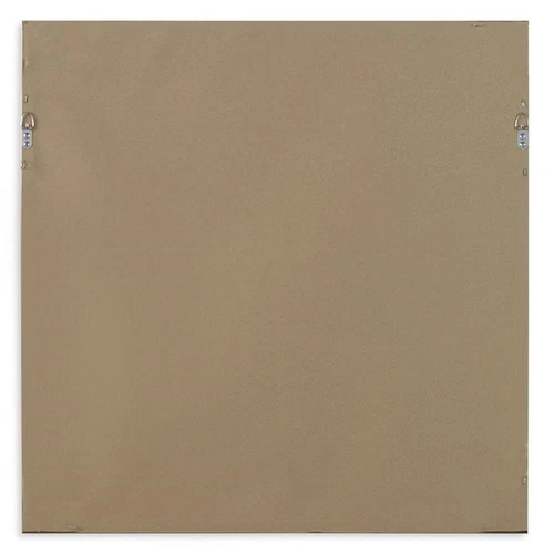 Uttermost Alexo Square Contemporary Plastic and MDF Mirror in Matte Black - Picture 4 of 7