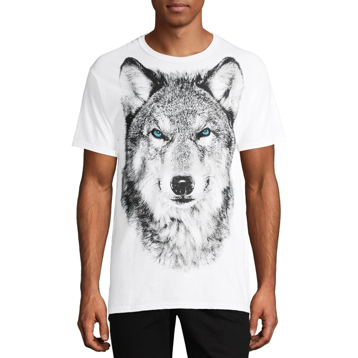 Wolf t shirt clearance walmart