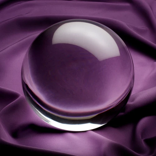 Very clear 40-200mm Round Glass Crystal ball Sphere Buyers select the size - Picture 2 of 3