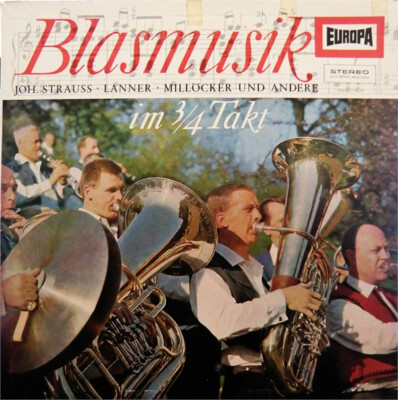 Das Süddeutsche Bläserensemble - Blasmusik Im 3/4 Takt (LP, Album) (Near Mint 