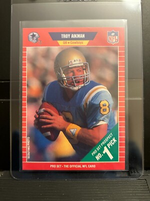 1989 PRO SET FOOTBALL, Cards 1-561, TROY AIKMAN, ART SHELL, JERRY RICE
