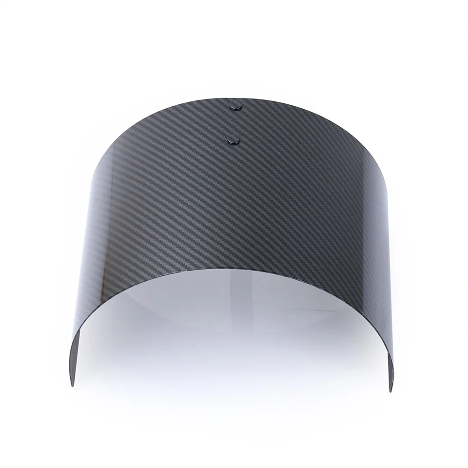 JDM 2.5" -5" Carbon Look Air Intake Filter Cover Shields Engine Compartment Heat - Image 3 of 4