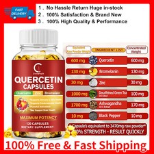 Quercetin Supplement with Vitamin C and Zinc - Ultimate Immune Booster