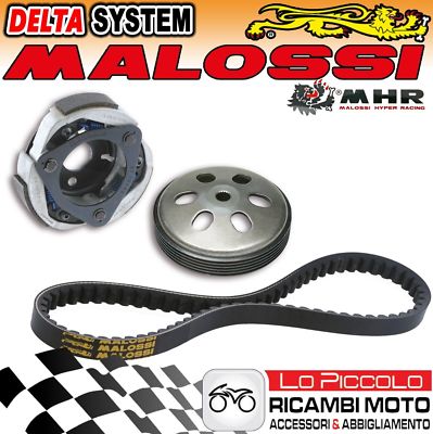 Clutch + Bell Delta System + Belt Malossi Benelli Black 150 4T LC e3