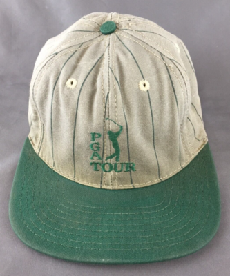 Casquette Vintage Ram Gold – PGA Tour – USA – Grise/verte Ajustée