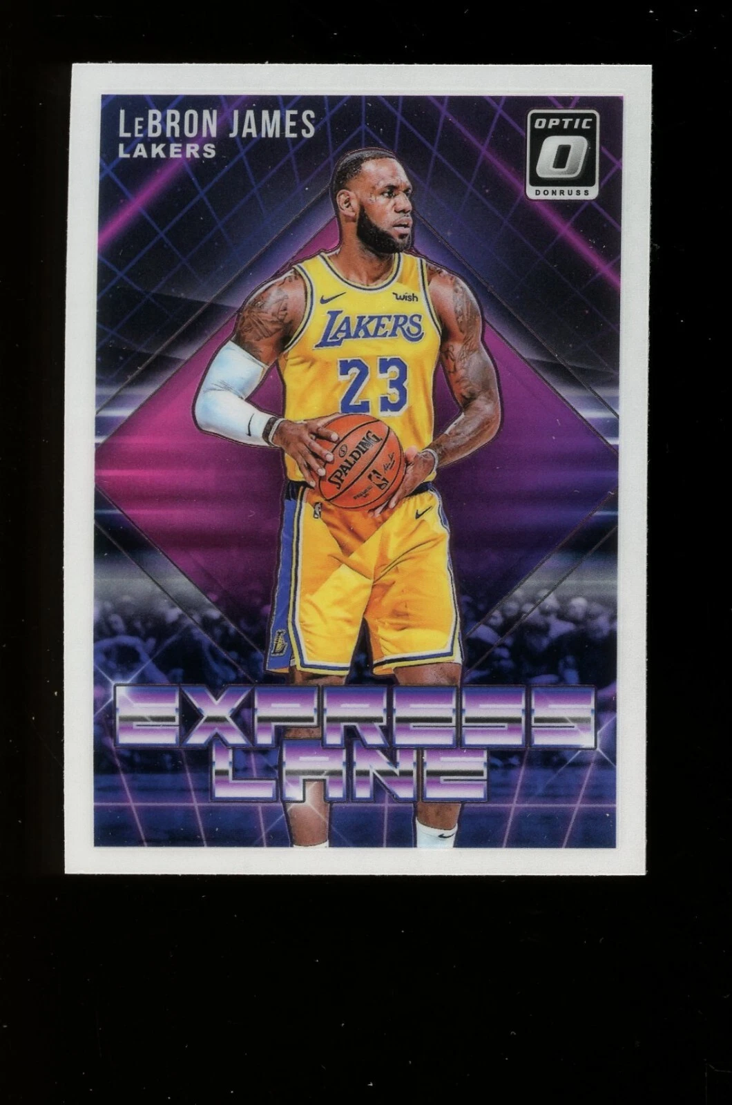 Lebron James trading card