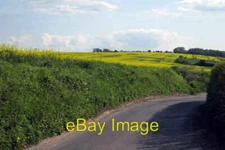Photo 6x4 Rapeseed Fields off Manor Road Longfield Hill  c2009