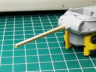 Gun Barrels for 28mm Scale 90mm M36 Suitable for Bolt Action - Three Pack