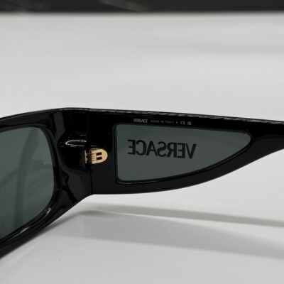 NEW MOD 4482 GB1/87 VERSACE BLACK SHIELD VE4482 GB187 UNISEX  display picture 3