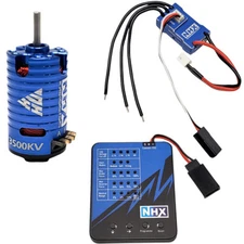 NHX 3500KV Brushless Motor / 18A ESC & Programming Card : 1/28 / Mini-Z