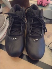 Nike Strike Force 3/4 Cleat 310940-011 Black/White Size 15 Football