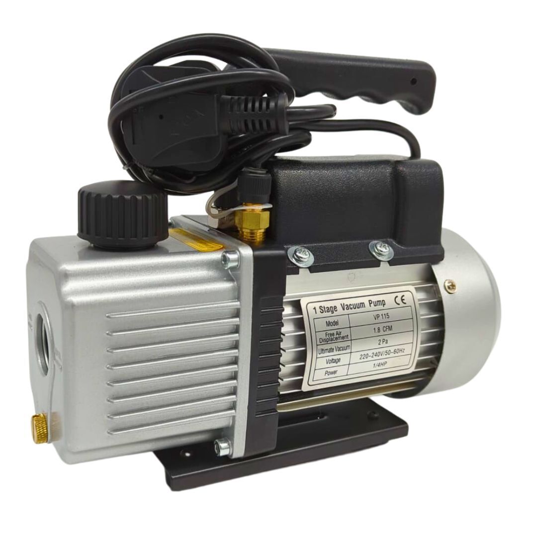 710 Vacs Vacuum Pump 1.8 CFM Rotary Vane Single Stage 1/4 HP, HVAC degassing