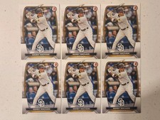 Manny Machado 2023 Bowman Paper Base Card Lot Of 6 San Diego Padres