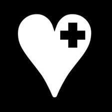 HEART AND CROSS Vinyl Decal Sticker - FREE USA SHIPPING