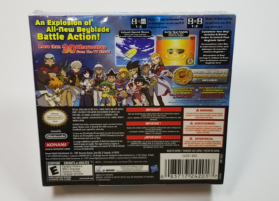 Nintendo DS Beyblade Metal Masters Nightmare Rex Sealed Target