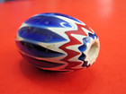 ANTIQUE MURANO ART GLASS BEAD NATIVE AMERICAN TRADE INDIAN RARE VENETIAN  LARGE — photo 4