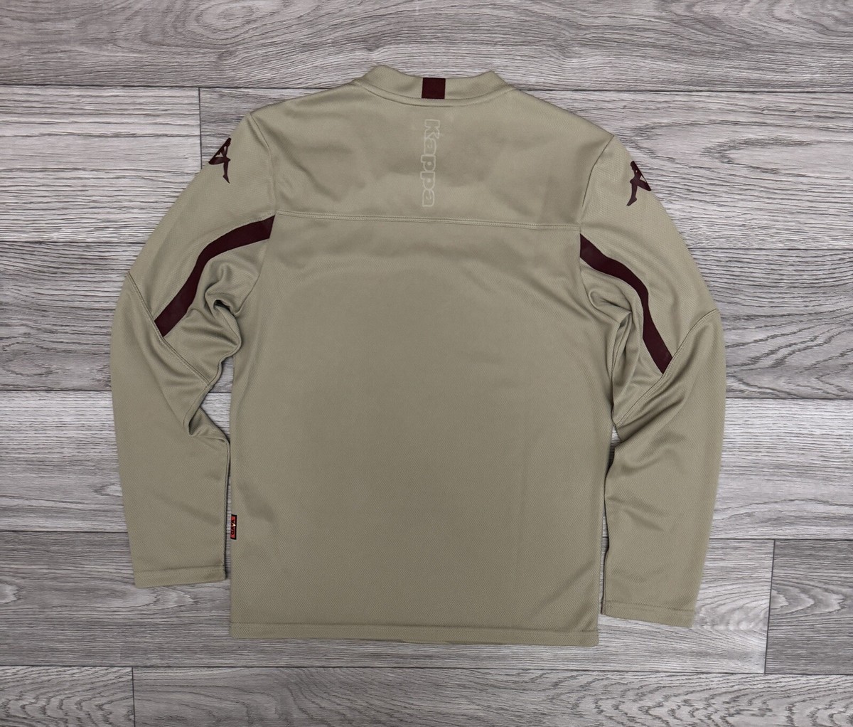 FC Torino Football Jersey Soccer Shirt Long Sleeves Kappa Sz