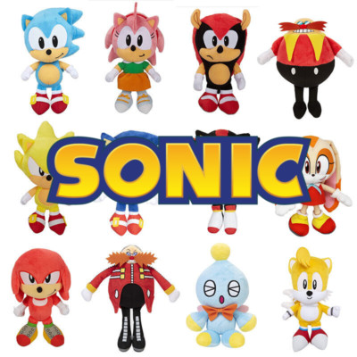   Sonic the Hedgehog Plüschtier Stofftier Spiele Plüschtier Tails Knuckles Shadow SEGA