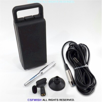 NEW Velodyne Calibration Microphone for DD-10+, DD-12+, DD-15+, DD-18+ Subwoofer