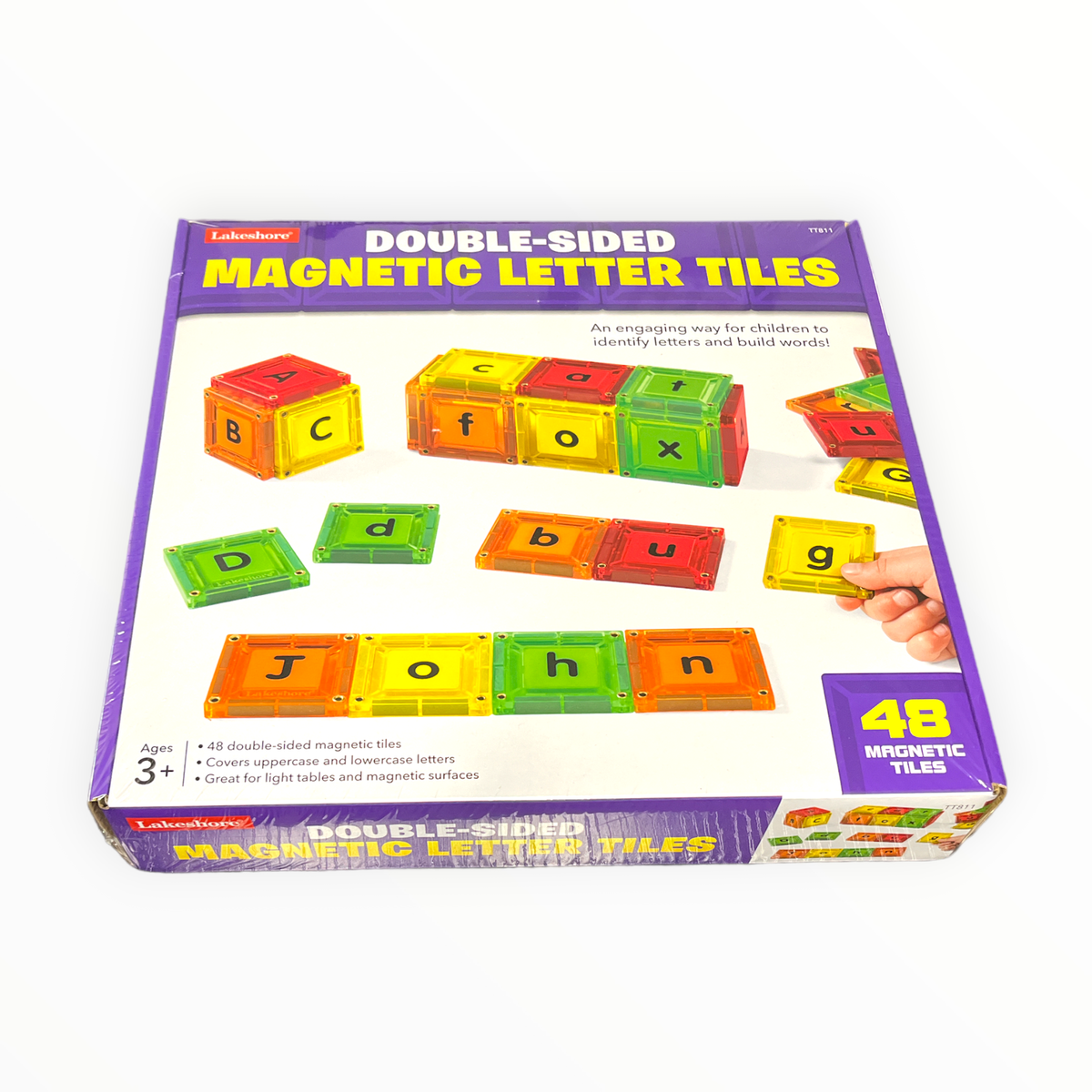 Lakeshore Double-Sided Magnetic Letter Tiles | eBay