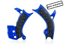 YAMAHA YZ250F BLUE FRAME GUARD SET ACERBIS X-GRIP YAMAHA YZ250F 2021