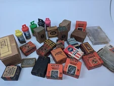 Vintage Tacks & Nails Atlas Upholstery Framing Presto American Cut Cross Lot 5lb