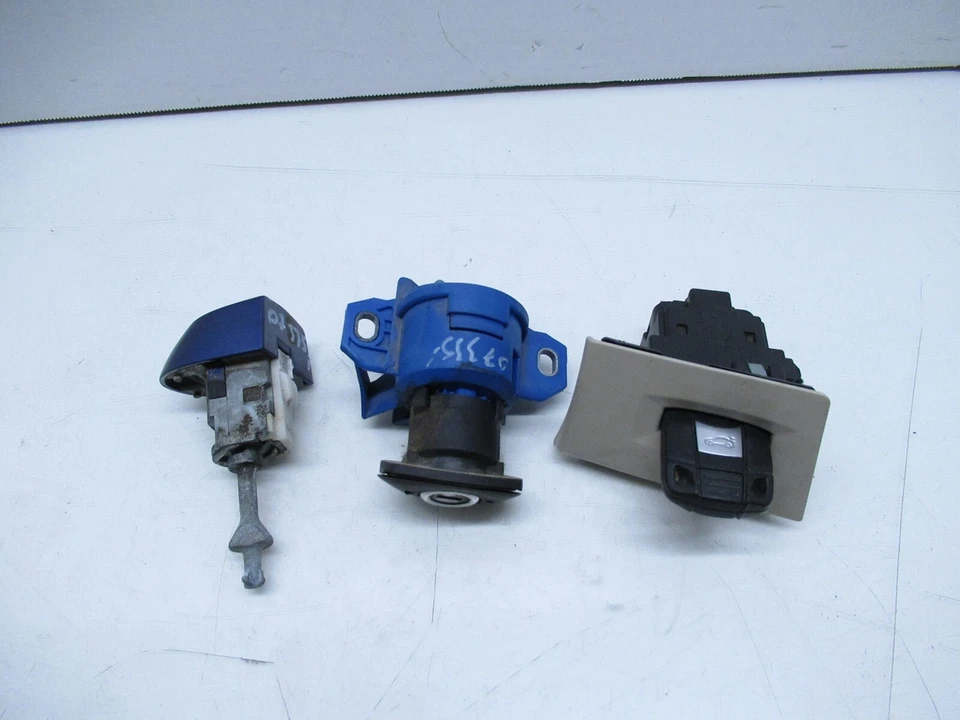 BMW E93 335i 2007 juego de repuesto de llave cerradura de encendido con llave OEM Foto 3 de 4